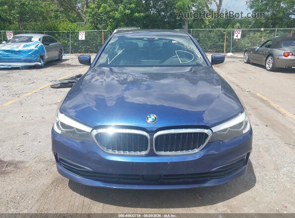 WBAJE7C55JG891379 2018 BMW 5 SERIES Blue Դիմացի տեսք