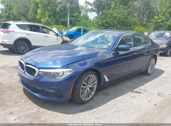 WBAJE7C55JG891379 2018 BMW 5 SERIES Blue 