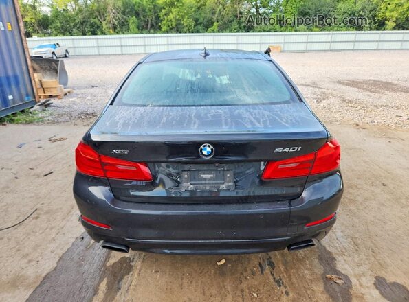 WBAJE7C55JG892225 2018 BMW 5 SERIES Black Rear view
