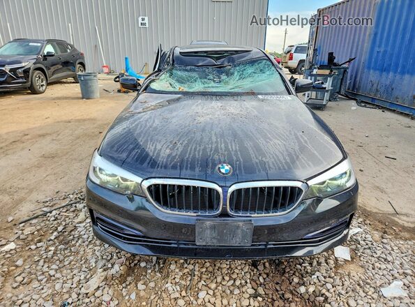 WBAJE7C55JG892225 2018 BMW 5 SERIES Black Front view