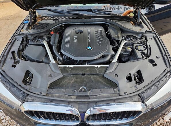 WBAJE7C55JG892225 2018 BMW 5 SERIES Black Rear interior view