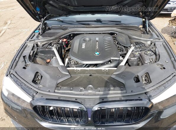 WBAJE7C55JWC57515 2018 BMW 5 SERIES Black Widok z tyłu