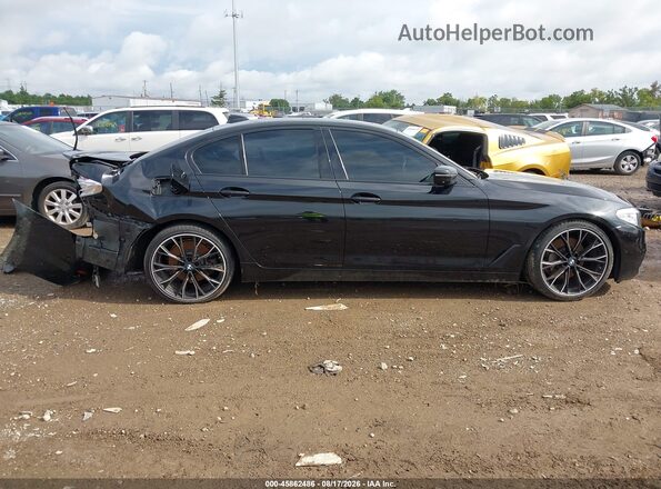 WBAJE7C55JWC57515 2018 BMW 5 SERIES Black Widok wnętrza 360 stopni