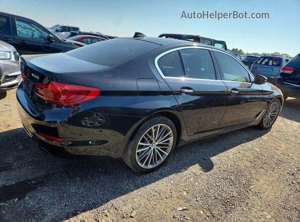 WBAJE7C55JWD52754 2018 BMW 5 SERIES Black უკანა მარჯვენა