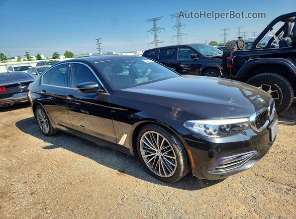 WBAJE7C55JWD52754 2018 BMW 5 SERIES Black წინა მარჯვენა