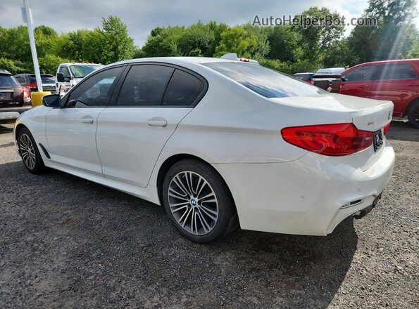 WBAJE7C56KG892610 2019 BMW 5 SERIES White Tył lewy