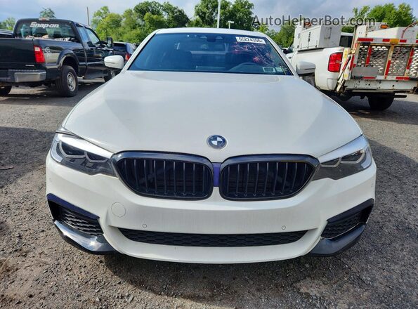 WBAJE7C56KG892610 2019 BMW 5 SERIES White Widok z przodu