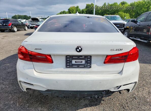 WBAJE7C56KG892610 2019 BMW 5 SERIES White Widok z tyłu
