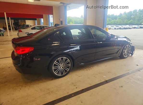 WBAJE7C59JWD53387 2018 BMW 5 SERIES Blue Հետևի աջ