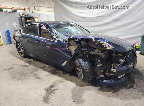 WBAJE7C59KWW05296 2019 BMW 5 SERIES Blue 