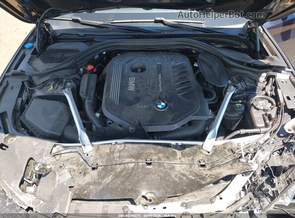 WBAJE7C5XKWW10099 2019 BMW 5 SERIES Dark Blue უკანა ხედი
