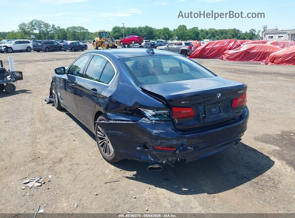 WBAJE7C5XKWW10099 2019 BMW 5 SERIES Dark Blue 