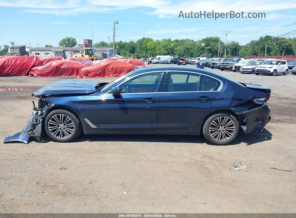 WBAJE7C5XKWW10099 2019 BMW 5 SERIES Dark Blue სალონის 360-გრადუსიანი ხედი