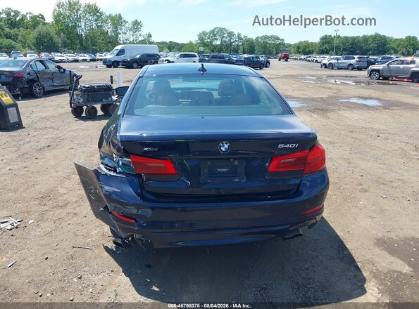 WBAJE7C5XKWW10099 2019 BMW 5 SERIES Dark Blue 