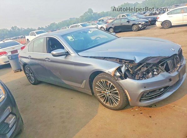 WBAJE7C5XKWW44060 2019 BMW 5 SERIES Gray Առջևի աջ