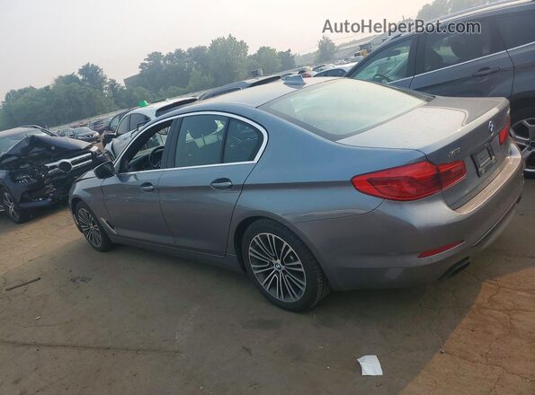 WBAJE7C5XKWW44060 2019 BMW 5 SERIES Gray Հետևի ձախ