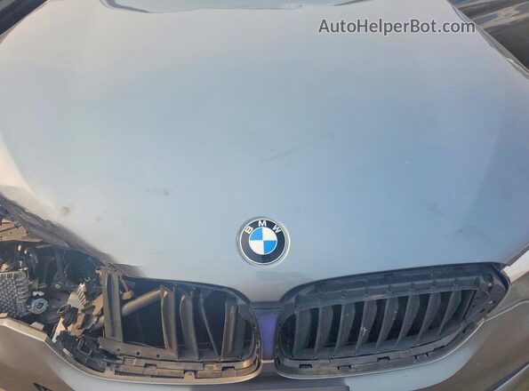 WBAJE7C5XKWW44060 2019 BMW 5 SERIES Gray Սալոնի հետևի տեսք