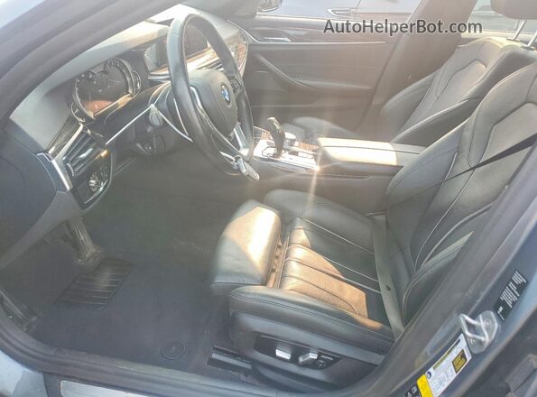 WBAJE7C5XKWW44060 2019 BMW 5 SERIES Gray Սալոնի դիմացի տեսք