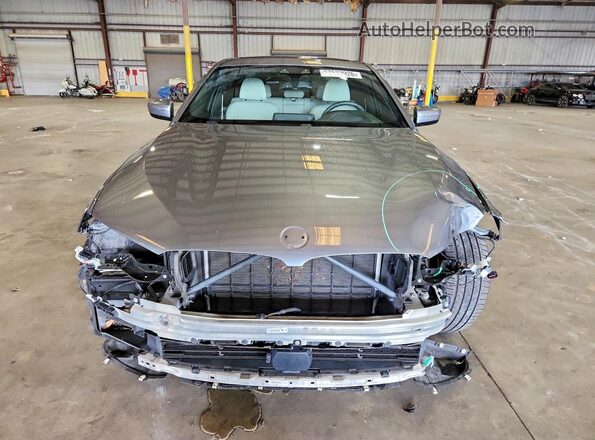 WBAJR3C00LWW54938 2020 BMW 5 SERIES Gray წინა ხედი
