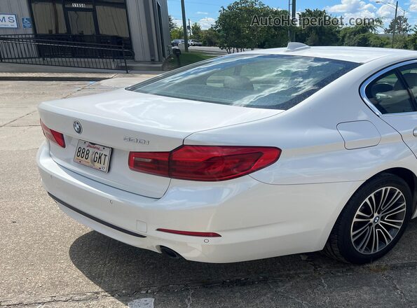 WBAJR3C00LWW63753 2020 BMW 5 SERIES White უკანა მარჯვენა