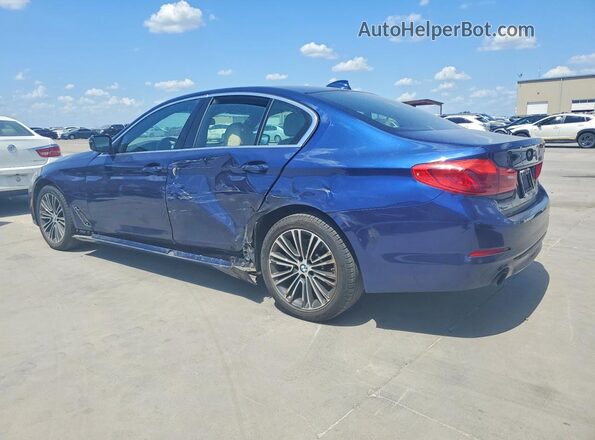WBAJR3C00LWW68175 2020 BMW 5 SERIES Blue უკანა მარცხენა
