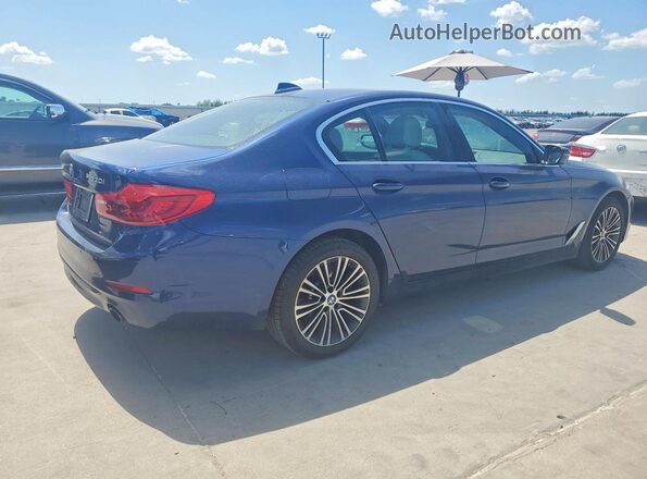 WBAJR3C00LWW68175 2020 BMW 5 SERIES Blue უკანა მარჯვენა