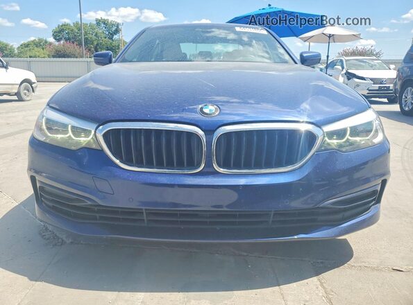 WBAJR3C00LWW68175 2020 BMW 5 SERIES Blue წინა ხედი