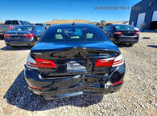 WBAJR3C09LWW79076 2020 BMW 5 SERIES Black Rear view