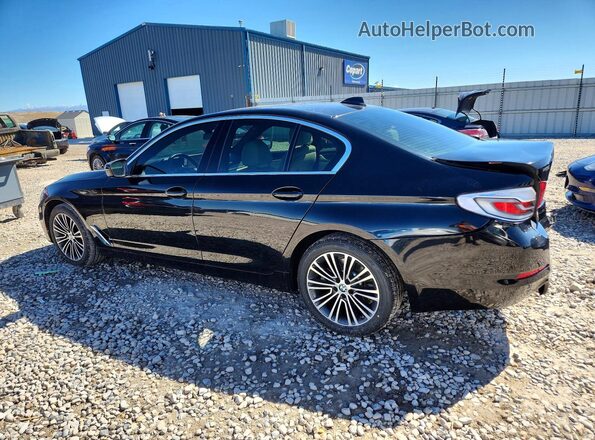 WBAJR3C09LWW79076 2020 BMW 5 SERIES Black Rear left