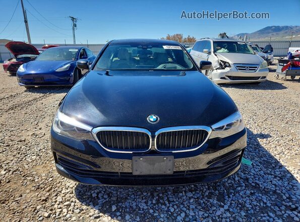 WBAJR3C09LWW79076 2020 BMW 5 SERIES Black Front view