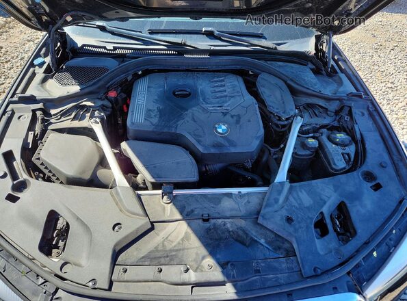 WBAJR3C09LWW79076 2020 BMW 5 SERIES Black Rear interior view