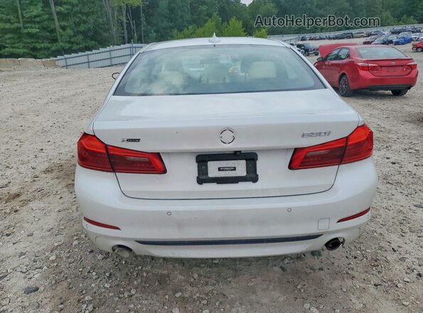 WBAJR7C04LCE17820 2020 BMW 5 SERIES White Вид ззаду
