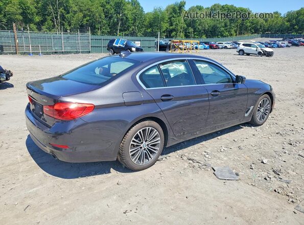 WBAJR7C05LWW80975 2020 BMW 5 SERIES Black Trasero derecho