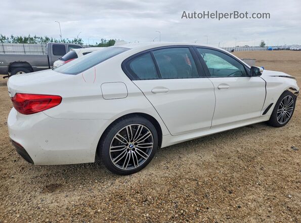 WBAJR7C07LCE10487 2020 BMW 5 SERIES White Задня права чверть