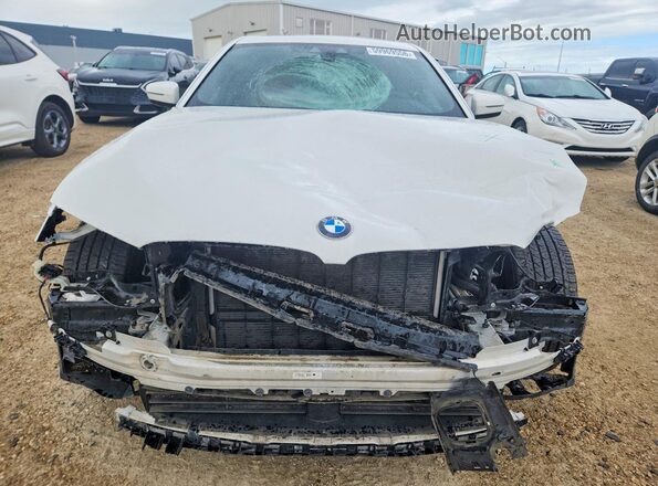 WBAJR7C07LCE10487 2020 BMW 5 SERIES White Вид спереду