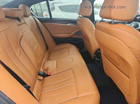 WBAJR7C07LCE10487 2020 BMW 5 SERIES White Вид задніх сидінь