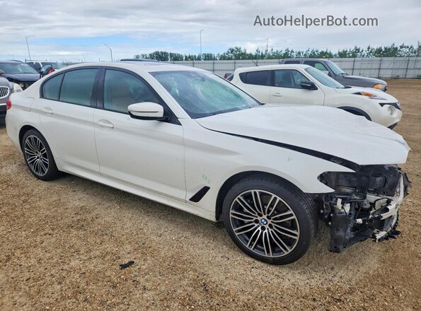 WBAJR7C07LCE10487 2020 BMW 5 SERIES White Передня права чверть