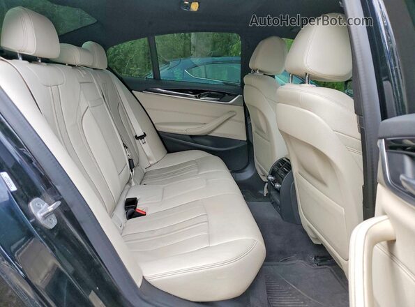 WBAJR7C0XLCE40339 2020 BMW 5 SERIES Black Вид задніх сидінь