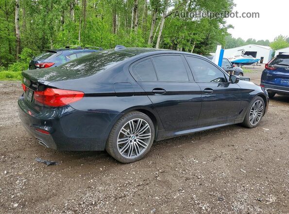 WBAJR7C0XLCE40339 2020 BMW 5 SERIES Black Задня права чверть