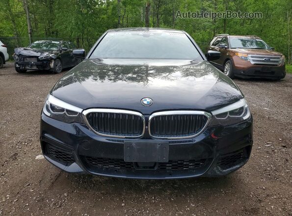 WBAJR7C0XLCE40339 2020 BMW 5 SERIES Black Вид спереду