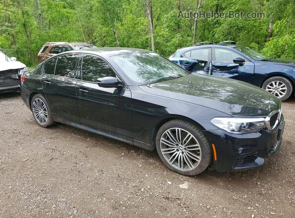 WBAJR7C0XLCE40339 2020 BMW 5 SERIES Black Передня права чверть
