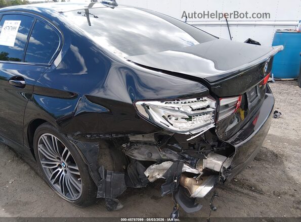 WBAJS3C00LCE54876 2020 BMW 5 SERIES Черный Вид спереди