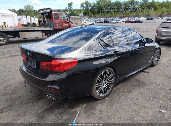 WBAJS3C00LCE54876 2020 BMW 5 SERIES Черный Задняя правая четверть