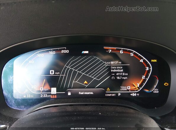 WBAJS3C00LCE54876 2020 BMW 5 SERIES Черный Вид задних сидений