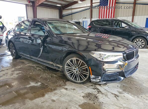 WBAJS3C05LWW81363 2020 BMW 5 SERIES Black Delantero derecho