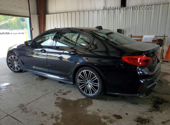 WBAJS3C05LWW81363 2020 BMW 5 SERIES Black Trasero izquierdo