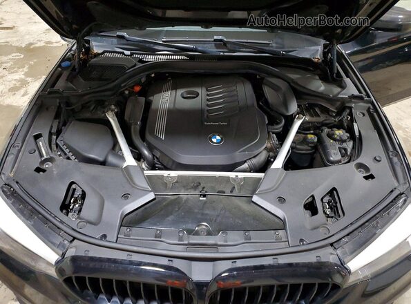 WBAJS3C05LWW81363 2020 BMW 5 SERIES Black Vista interior trasera