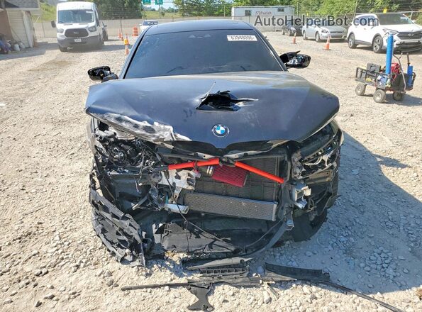 WBAJS3C08LCD16017 2020 BMW 5 SERIES Black Front view