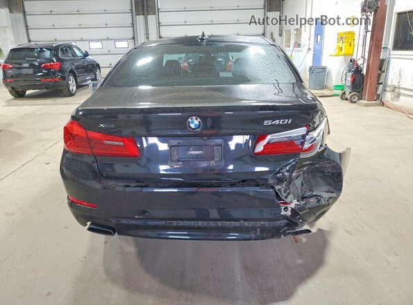 WBAJS3C08LCD75505 2020 BMW 5 SERIES Black უკანა ხედი