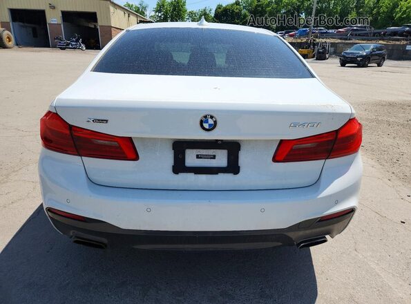WBAJS3C08LCE05666 2020 BMW 5 SERIES White Vista trasera